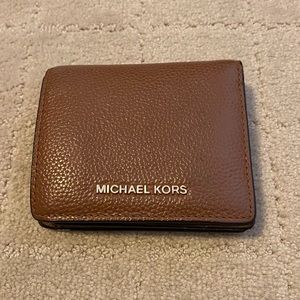 Michael Kors small wallet - Brown leather